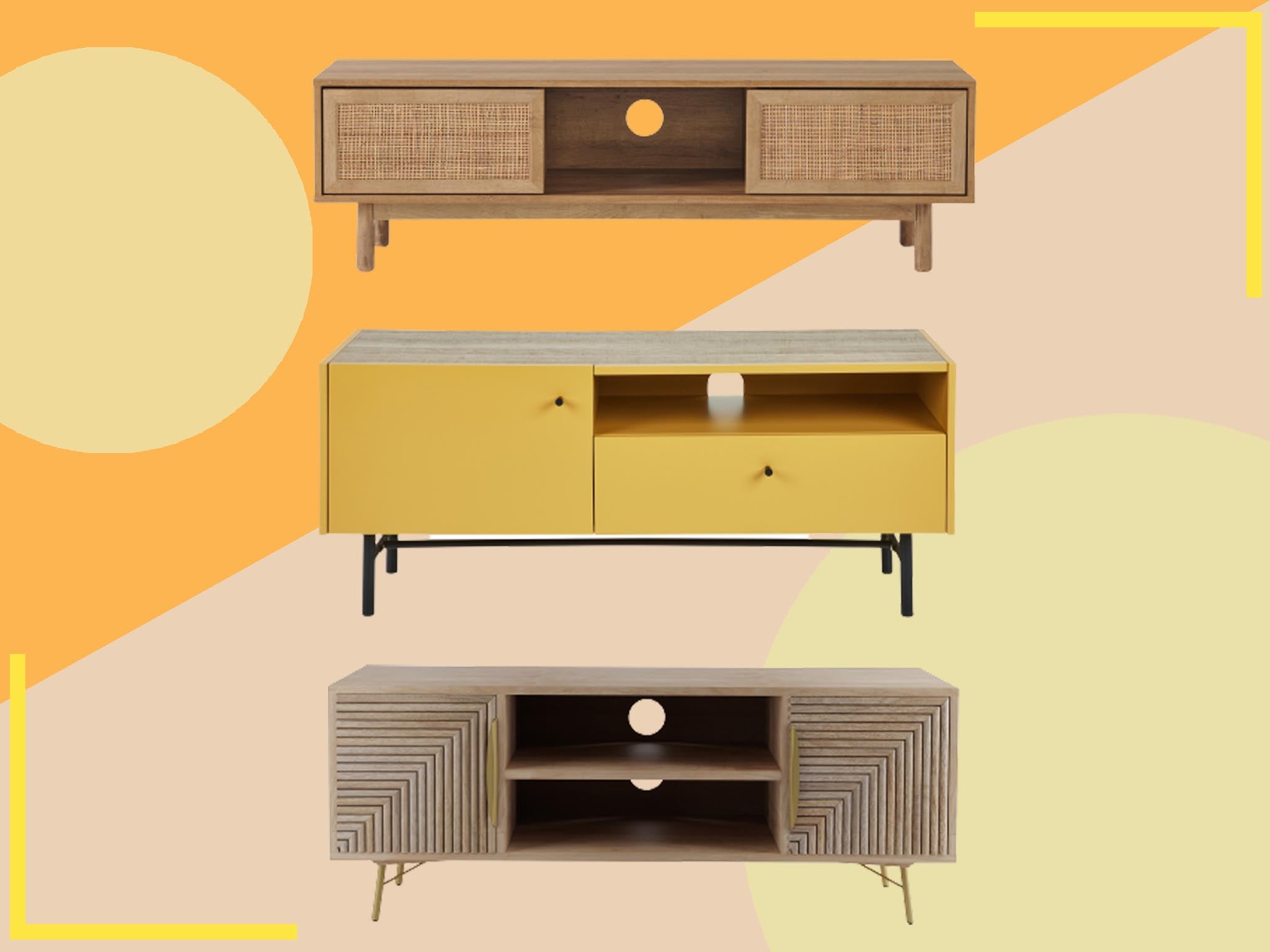 Best TV stands 2021: Wooden, retro and industrial designs | The